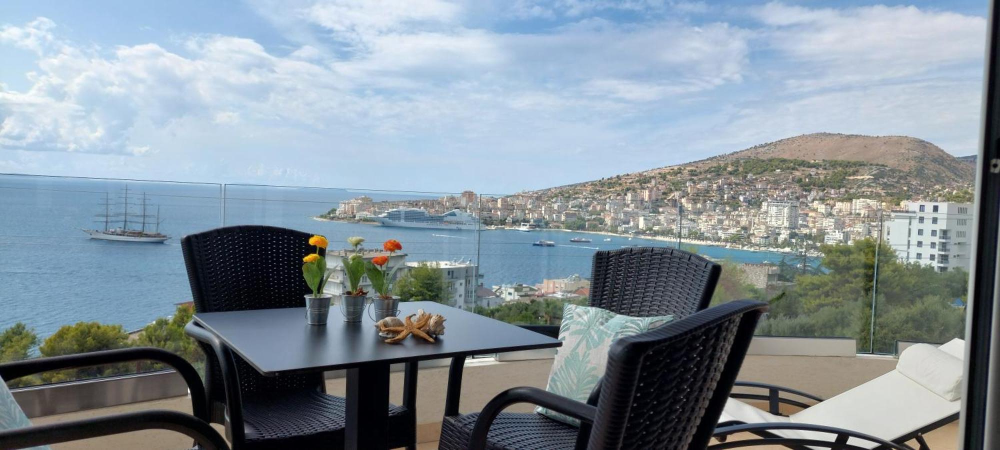 Cirasola Home - White Residence 1 Sarande Exterior photo